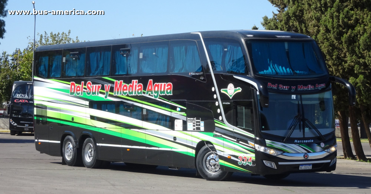 Mercedes-Benz O 500 RSD - Marcopolo G7 Paradiso 1800 DD (en Argentina) - Del Sur y Media Agua
AC 233 EI
[url=https://bus-america.com/galeria/displayimage.php?pid=63140]https://bus-america.com/galeria/displayimage.php?pid=63140[/url]

Del Sur y Media Agua, interno 334
