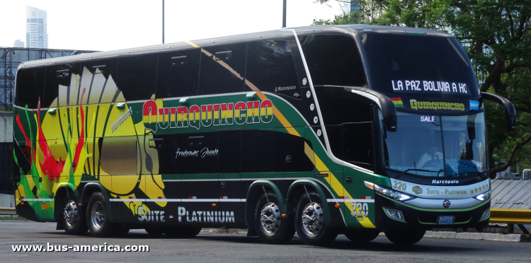 Mercedes-Benz O-500 RSDD - Marcopolo Paradiso G7 1800 DD (para Bolivia) - Quirquincho
4543 KZK
[url=https://bus-america.com/galeria/displayimage.php?pid=65739]https://bus-america.com/galeria/displayimage.php?pid=65739[/url]
[url=https://bus-america.com/galeria/displayimage.php?pid=65741]https://bus-america.com/galeria/displayimage.php?pid=65741[/url]

Quirquincho, unidad 320
