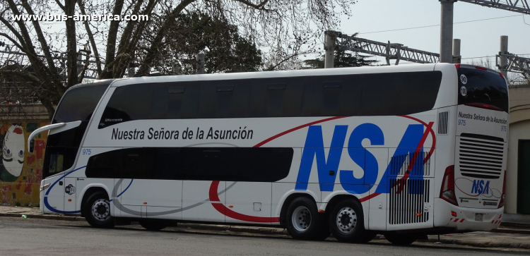 Scania K - Marcopolo G7 Paradiso 1800 DD (para Paraguay) - NSA
BZD 856
[url=https://bus-america.com/galeria/displayimage.php?pid=58892]https://bus-america.com/galeria/displayimage.php?pid=58892[/url]

NSA, unidad 975
