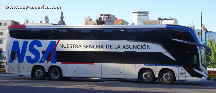 Scania K 410 C B - Marcopolo G8 Paradiso 1800 DD (para Paraguay) - NSA
AAXT 111
[url=https://bus-america.com/galeria/displayimage.php?pid=69899]https://bus-america.com/galeria/displayimage.php?pid=69899[/url]

NSA, unidad 2055
