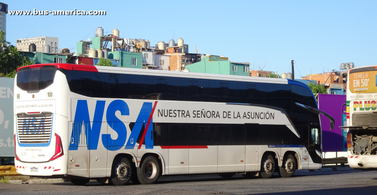 Scania K 410 C B - Marcopolo G8 Paradiso 1800 DD (para Paraguay) - NSA
AAXT 111
[url=https://bus-america.com/galeria/displayimage.php?pid=69898]https://bus-america.com/galeria/displayimage.php?pid=69898[/url]

NSA, unidad 2055
