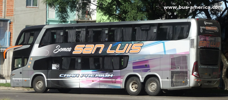 Scania K 380 - Marcopolo G7 Paradiso 1800 DD (en Argentina) - Attes.San Juan , Somos San Luis
NIL 260
[url=https://bus-america.com/galeria/displayimage.php?pid=65786]https://bus-america.com/galeria/displayimage.php?pid=65786[/url]

Attes.San Juan, interno 9963
