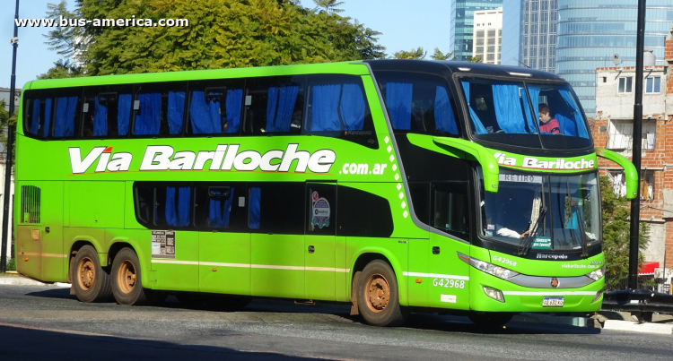 Scania K 440 B - Marcopolo G7 Paradiso 1800 DD (en Argentina) - Via Bariloche , Que Bus
AD 632 KU

Via Bariloche, interno G46968
