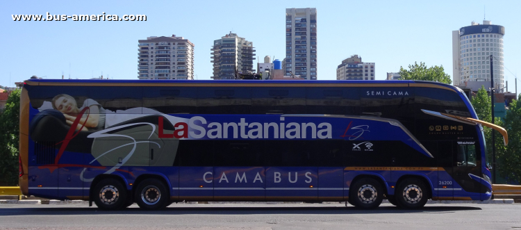 Scania K 410 - Marcopolo G8 Paradiso 1800 DD (para Paraguay) - La Santaniana
AAXU 509
[url=https://bus-america.com/galeria/displayimage.php?pid=70109]https://bus-america.com/galeria/displayimage.php?pid=70109[/url]
[url=https://bus-america.com/galeria/displayimage.php?pid=70111]https://bus-america.com/galeria/displayimage.php?pid=70111[/url]

La Santaniana, unidad 26200
