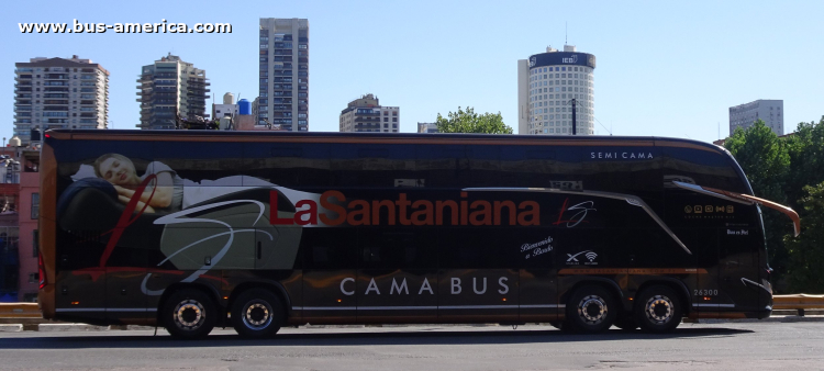 Scania K 410 - Marcopolo G8 Paradiso 1800 DD (para Paraguay) - La Santaniana
AAXU 512
[url=https://bus-america.com/galeria/displayimage.php?pid=70113]https://bus-america.com/galeria/displayimage.php?pid=70113[/url]
[url=https://bus-america.com/galeria/displayimage.php?pid=70114]https://bus-america.com/galeria/displayimage.php?pid=70114[/url]

La Santaniana, unidad 26300
