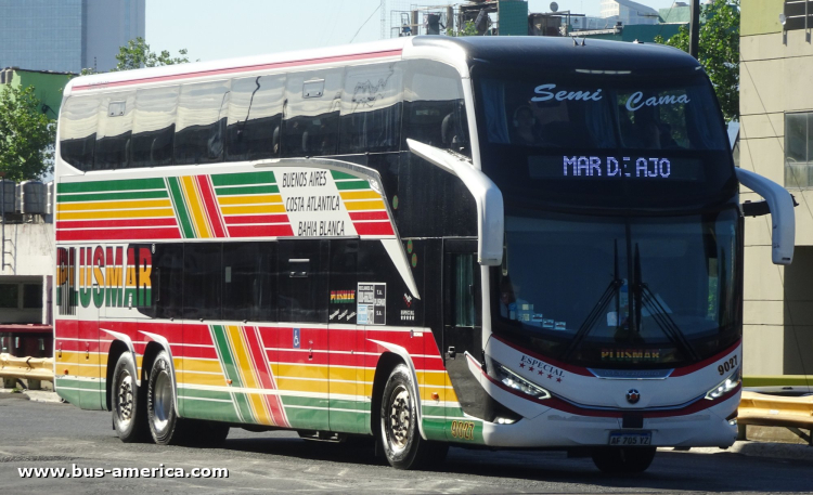 Scania K 440 B - Marcopolo G8 Paradiso 1800 DD (en Argentina) - Plusmar
AF 705 YZ
[url=https://bus-america.com/galeria/displayimage.php?pid=67526]https://bus-america.com/galeria/displayimage.php?pid=67526[/url]

Plusmar, interno 9027
