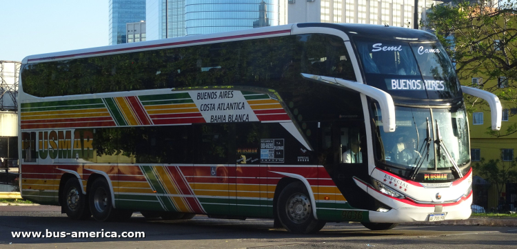 Scania K 440 B - Marcopolo G8 Paradiso 1800 DD (en Argentina) - Plusmar
AF 705 YO
[url=https://bus-america.com/galeria/displayimage.php?pid=67533]https://bus-america.com/galeria/displayimage.php?pid=67533[/url]

Plusmar, interno 9036
