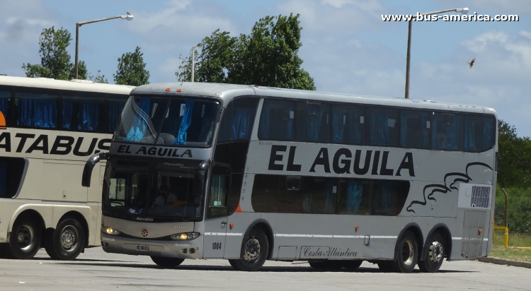 Volvo B 12 - Marcopolo G6 Paradiso 1800 DD (en Argentina) - El Aguila
LQN 659

El Aguila (Prov. Buenos Aires), interno 1004
