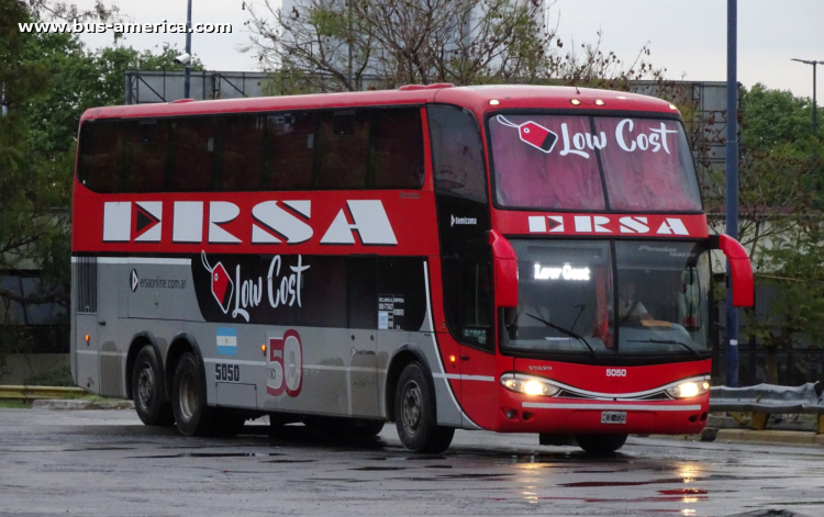 Volvo B12R - Marcopolo G6 Paradiso 1800 DD (en Argentina) - ERSA
MEQ 739

ERSA, interno 5050
