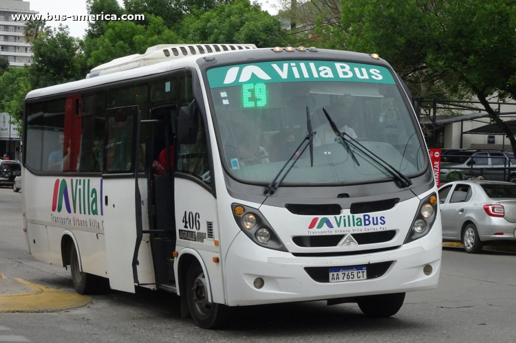 Agrale MA 8.5 - Saldivia Aries 305 - Villa Bus
AA 765 CT
[url=https://bus-america.com/galeria/displayimage.php?pid=54980]https://bus-america.com/galeria/displayimage.php?pid=54980[/url]

Línea E9 (Villa Carlos Paz), interno 406 [desde octubre 2020]
Ex Car Cor (Prov. Córdoba) [2016-2020]
