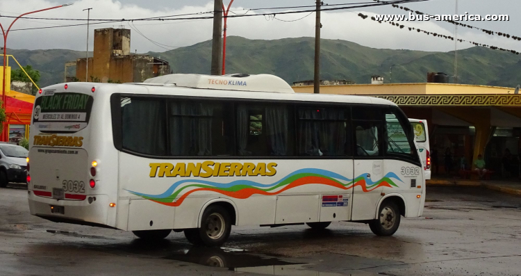 Agrale MA 8.5 T - Saldivia Aries 305 - Transierras
OFV 659
[url=https://bus-america.com/galeria/displayimage.php?pid=51815]https://bus-america.com/galeria/displayimage.php?pid=51815[/url]

Transierras (Prov. Córdoba), interno 3032, patente provincial 3230
