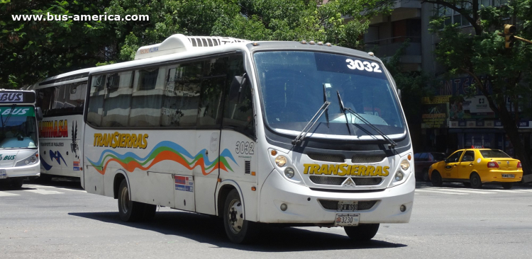 Agrale MA 8.5 T - Saldivia Aries 305 - Transierras
OFV 659
[url=https://bus-america.com/galeria/displayimage.php?pid=51816]https://bus-america.com/galeria/displayimage.php?pid=51816[/url]

Transierras (Prov. Córdoba), interno 3032, patente provincial 3230
