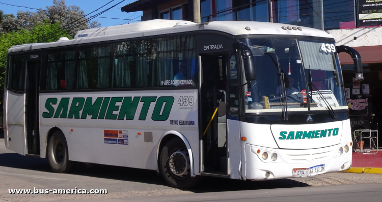 Agrale MT 13.0 LE - Saldivia Aries 2 325 - Sarmiento 
AF 317 JN
[url=https://bus-america.com/galeria/displayimage.php?pid=59422]https://bus-america.com/galeria/displayimage.php?pid=59422[/url]
[url=https://bus-america.com/galeria/displayimage.php?pid=59423]https://bus-america.com/galeria/displayimage.php?pid=59423[/url]
[url=https://bus-america.com/galeria/displayimage.php?pid=59424]https://bus-america.com/galeria/displayimage.php?pid=59424[/url]
[url=https://bus-america.com/galeria/displayimage.php?pid=69780]https://bus-america.com/galeria/displayimage.php?pid=69780[/url]
[url=https://bus-america.com/galeria/displayimage.php?pid=69781]https://bus-america.com/galeria/displayimage.php?pid=69781[/url]

Sarmiento (Prov.Córdoba), interno 439, patente provincial 2734
Ex línea 514 (Pdo. Alte.Brown), interno 5610
