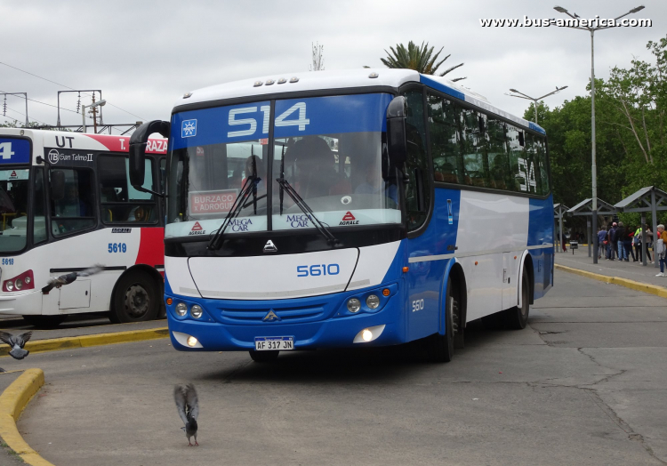 Agrale MT 13.0 LE - Saldivia Aries 2 325 - UT Larrazabal , Autobuses Bs.As
AF 317 JN
[url=https://bus-america.com/galeria/displayimage.php?pid=59423]https://bus-america.com/galeria/displayimage.php?pid=59423[/url]
[url=https://bus-america.com/galeria/displayimage.php?pid=59424]https://bus-america.com/galeria/displayimage.php?pid=59424[/url]

Línea 514 (Pdo. Alte.Brown), interno 5610
