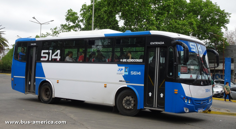 Agrale MT 13.0 LE - Saldivia Aries 2 325 - UT Larrazabal , Autobuses Bs.As
AF 363 XK
[url=https://bus-america.com/galeria/displayimage.php?pid=59425]https://bus-america.com/galeria/displayimage.php?pid=59425[/url]

Línea 514 (Pdo. Alte.Brown), interno 5614
