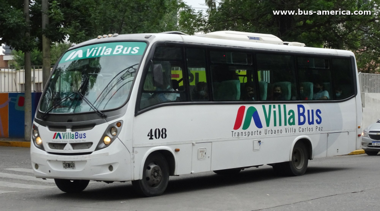 Mercedes-Benz LO 915 - Saldivia Aries 305 - Villa Bus
NIX 291

Línea ¿? (Villa Carlos Paz), interno 408 [desde octubre 2020]
Ex Car Cor (Prov. Córdoba) [2012-2020]
