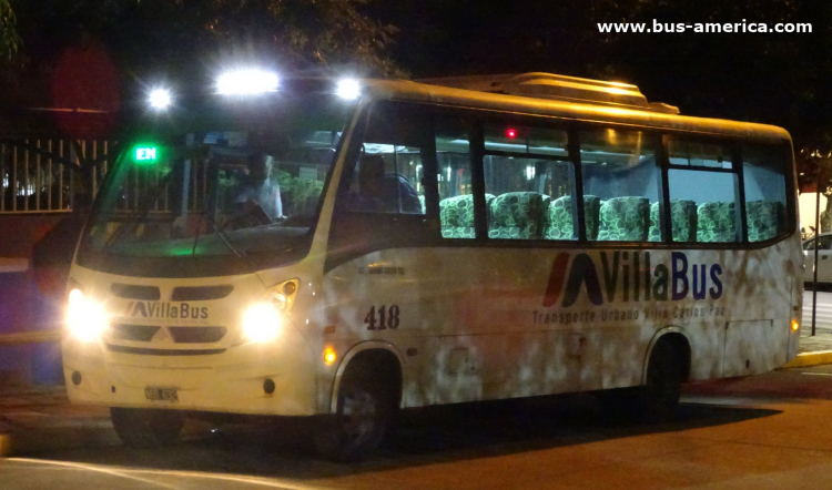 Mercedes-Benz LO 915 - Saldivia Aries 305 - Villa Bus
NBB 632

Línea EN (Villa Carlos Paz), interno 418 [desde octubre 2020]
Ex Car Cor (Prov. Córdoba) [2012-2020]

Línea nocturna del servicio urbana de Carlos Paz, inaugurado el año pasado, con unidades del tipo de media distancia
