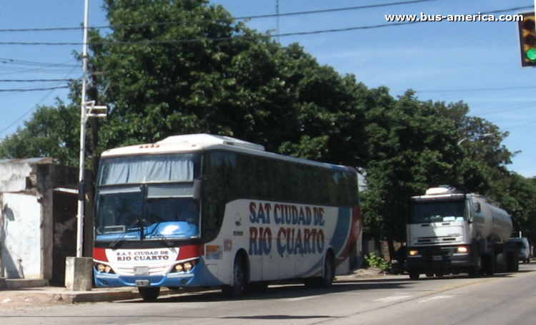 Mercedes-Benz O 400 - Saldivia Aries 2 365 - Ciudad de Río Cuarto
ESX 060

SATRC (Prov. Córdoba), interno 103
