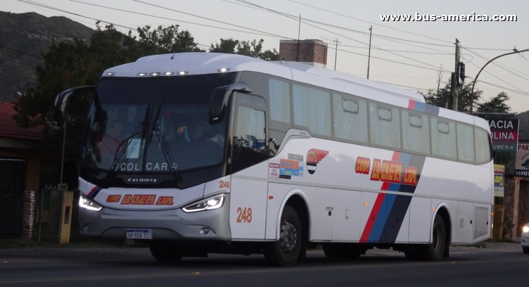 Mercedes-Benz O 500 M - Saldivia Aries 345/1050 - Coop.La Calera
AH 928 TI
[url=https://bus-america.com/galeria/displayimage.php?pid=69828]https://bus-america.com/galeria/displayimage.php?pid=69828[/url]

Coop. La Calera (Prov. Córdoba), interno 248
