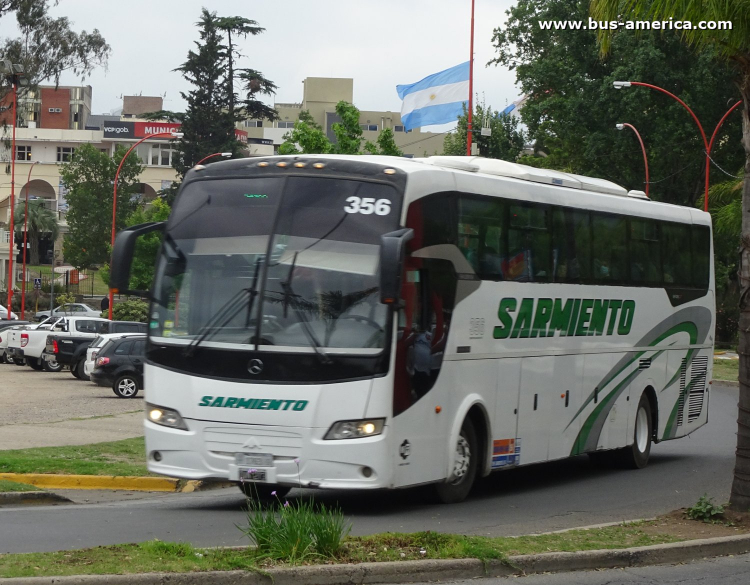 Mercedes-Benz O 500 RS - Saldivia Aries GT 365 - Sarmiento
OVN 273
[url=https://bus-america.com/galeria/displayimage.php?pid=59905]https://bus-america.com/galeria/displayimage.php?pid=59905[/url]

Sarmiento (Prov. Córdoba), interno 356, patente provincial 1763

