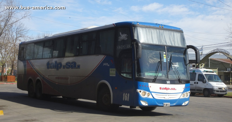 Mercedes-Benz O 500 RSD - Saldivia Aries 2 365 - TALP
JJP 828
[url=https://bus-america.com/galeria/displayimage.php?pid=58637]https://bus-america.com/galeria/displayimage.php?pid=58637[/url]

Línea 351 (Prov. Buenos Aires), interno 161
