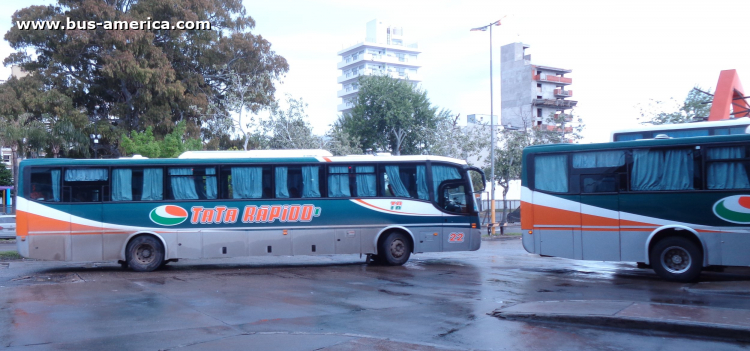 Mercedes-Benz O 500 - Saldivia Aries 2 325 - Tata Rápido
Tata Rápido (Prov. Santa Fe), interno 22
