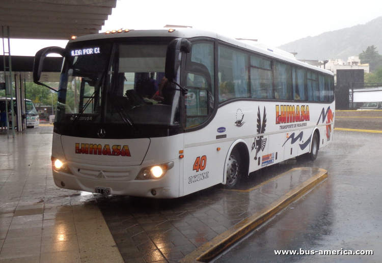Mercedes-Benz OH 1518 - Saldivia Aries 2 325 - Lumasa
OLT 505
[url=https://bus-america.com/galeria/displayimage.php?pid=59704]https://bus-america.com/galeria/displayimage.php?pid=59704[/url]

Lumasa (Prov. Córdoba), interno 40
