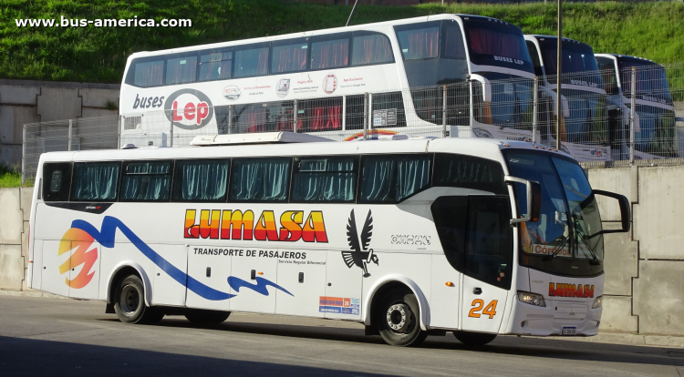 Volvo B 290 R - Saldivia Aries GT 365 - Lumasa
AC 306 OA

Lumasa (Prov. Córdoba), interno 24
