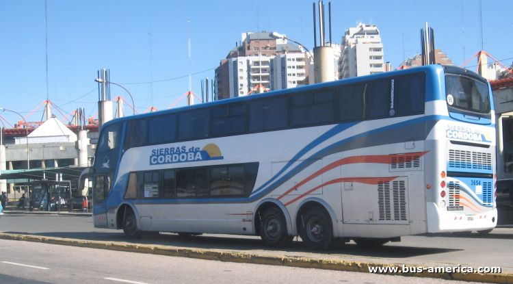 Mercedes-Benz O 400 RSD - Sudamericanas F-50 - Sierras de Córdoba 
Sierras de Córdoba, interno 3654
