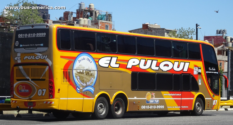 Scania K 380 - Sudamericanas F 50 DP - El Pulqui , La Tostadense
HSQ 468
[url=https://bus-america.com/galeria/displayimage.php?pid=71018]https://bus-america.com/galeria/displayimage.php?pid=71018[/url]
[url=https://bus-america.com/galeria/displayimage.php?pid=71019]https://bus-america.com/galeria/displayimage.php?pid=71019[/url]

El Pulqui, interno 07
