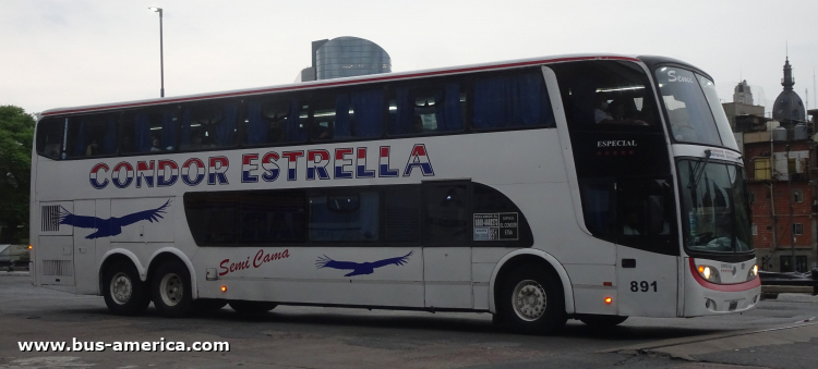 Scania K 380 - Sudamericanas F 50 - Condor Estrella
KEK 505

El Cóndor, interno 891
