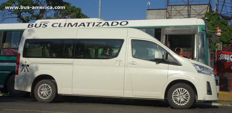 Toyota Hiace Commuter 2.8 TDI 6AT 14 (en Argentina) - Aerotransfer
Aerotransfer (Prov.Tucumán)
