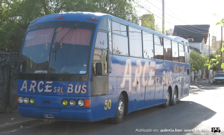 Arbus SL 751 - DIC Megadic 360 - Arce Bus
TXM 773 - ex patente C.1572245

Arce Bus (Prov.La Rioja), interno 50
