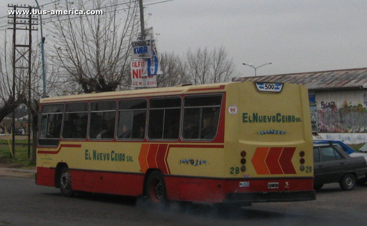 Mercedes-Benz OF 1620 - Eivar - El Nuevo Ceibo
BTZ 417

Línea 500 (Pdo. Gral. Rodriguez), interno 28
