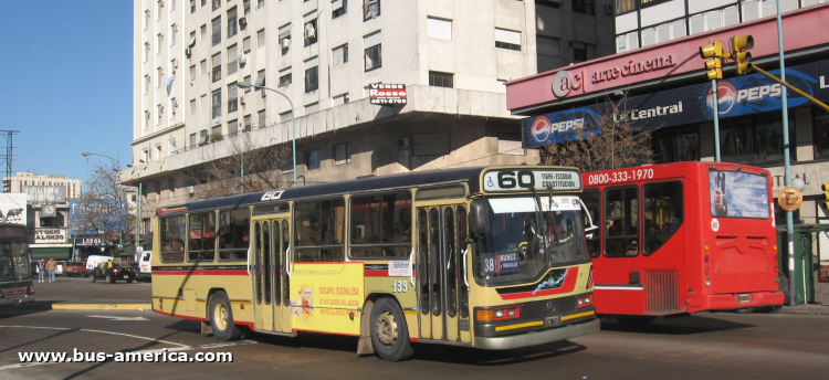 Mercedes-Benz OH 1621 L - Eivar 14-98 - MONSA
CHG 734

Línea 38 (Buenos Aires), interno 139
