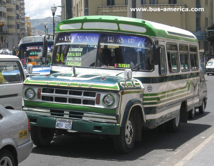 Dodge - lnea 34 de La Paz
