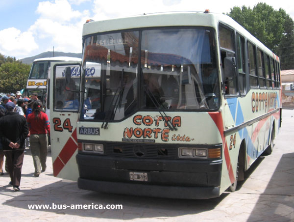 Mercedes-Benz OHL 1420 - Tramat - COTTA Norte
Y.050823 - WOW512
Interno 24
