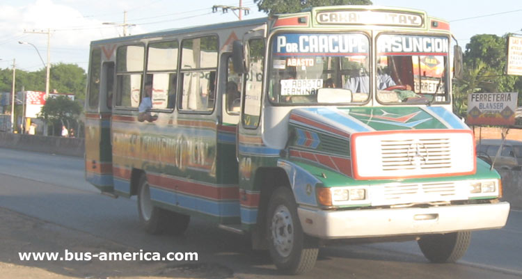 Mercedes-Benz L - Caraguatay
Caraguatay (Asunción), interno 10
