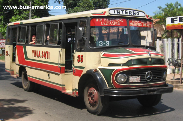 Mercedes-Benz L 1113 - Paraná - Ykua Sati
AEA987
[url=https://bus-america.com/galeria/displayimage.php?pos=-1497]https://bus-america.com/galeria/displayimage.php?pos=-1497[/url]

Línea 3-3 (¿Fernando de la Mora), unidad 35
