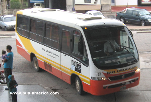 Mercedes-Benz LO 915 - Marcopolo Senior G6 (para Argentina) - Río Uruguay
Rio Uruguay, interno 51
