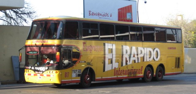 Mercedes-Benz O 400 RSD - Imeca F 50 - El Rápido Internacional
El Rápido Internacional, interno 617
