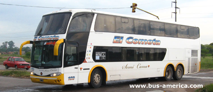 Mercedes-Benz O 500 RSD - Marcopolo Paradiso G VI 1800 DD (en Argentina) - El Cometa
