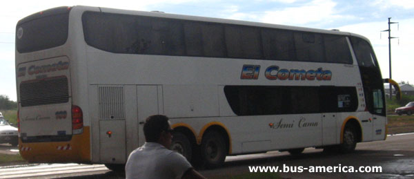 Mercedes-Benz O 500 RSD - Marcopolo Paradiso G VI 1800 DD (en Argentina) - El Cometa
