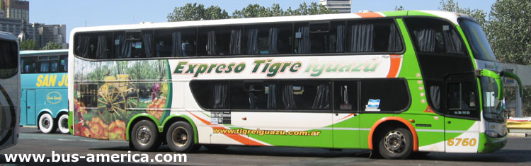 Mercedes Benz O 500 RSD - Marcopolo Paradiso 1800 DD GVI (en Argentina) - Expreso Tigre-Iguaz
