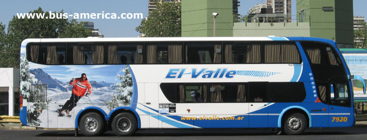 Mercedes-Benz O 500 RSD - Marcopolo Paradiso G VI 1800 DD (en Argentina) - El Valle
