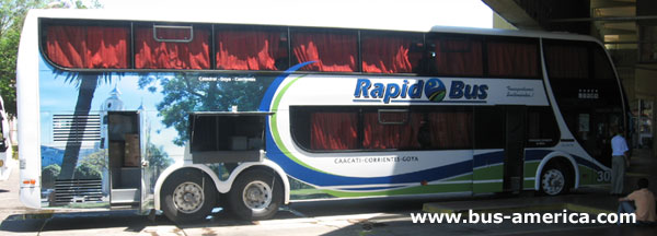 Mercedes Benz O 500 RSD - Metalsur Starbus - Rapido Bus
