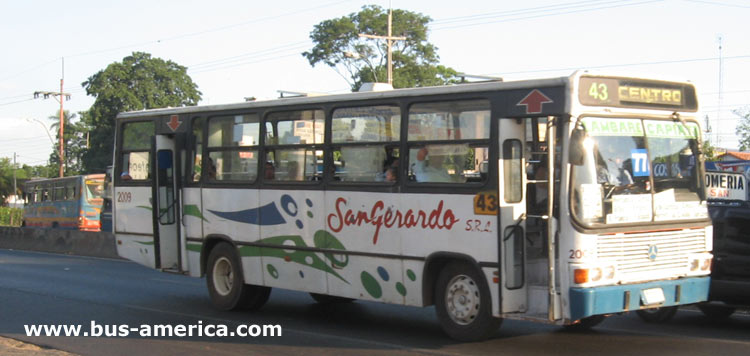 Mercedes-Benz OF - Marcopolo Torino G IV (en Paraguay) - San Gerardo
