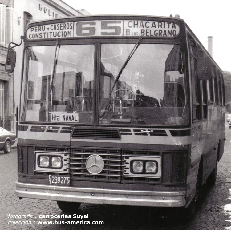 Mercedes-Benz OF 1214 - Suyai 10-84 - La Nueva Metropol
C.1239275
fotografa : carroceras Suyai
