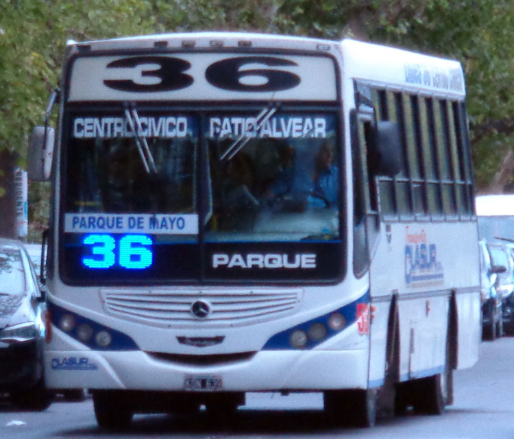 Mercedes-Benz OF 1418 - Metalpar Tronador 2010 - Clasur
KON639

Línea 36, interno 53

