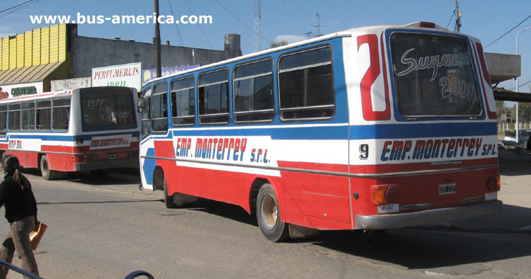 Mercedes Benz LO 1114 frontalizado - Suyai 2001-002-92 - Monterrey 
C.1113910 - UZS237
http://galeria.bus-america.com/displayimage.php?pos=-773
